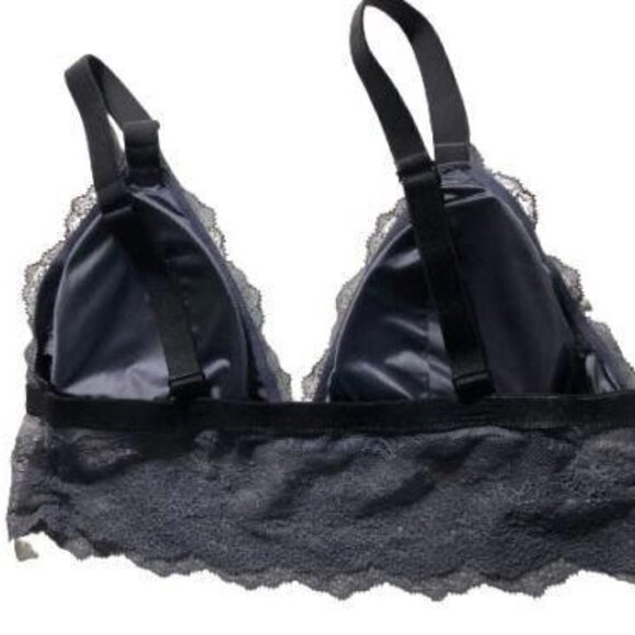 Victoria's Secret Satin Lace Bralette Medium #3713-3 - Picture 2 of 4